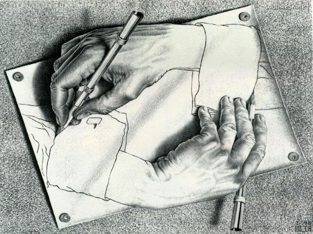 Cartoon-Escher